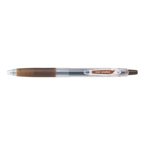 Długopis żelowy Pilot Pop'Lol 0.7mm Brązoyw ciemny/Kawowy